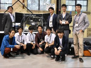 Small Satellite Conference 2017において，EQUULEUS３次元軌道模型展示