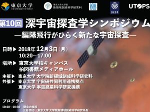 The 10th Symposium of Deep Space Exploration Science