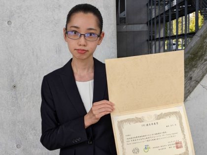 奥村皐月さんが2022年の電気学会産業応用部門大会でYPC優秀発表賞を受賞